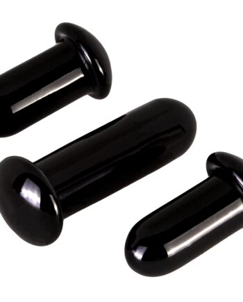 Glass Single Flared Color Front Plug SOLID