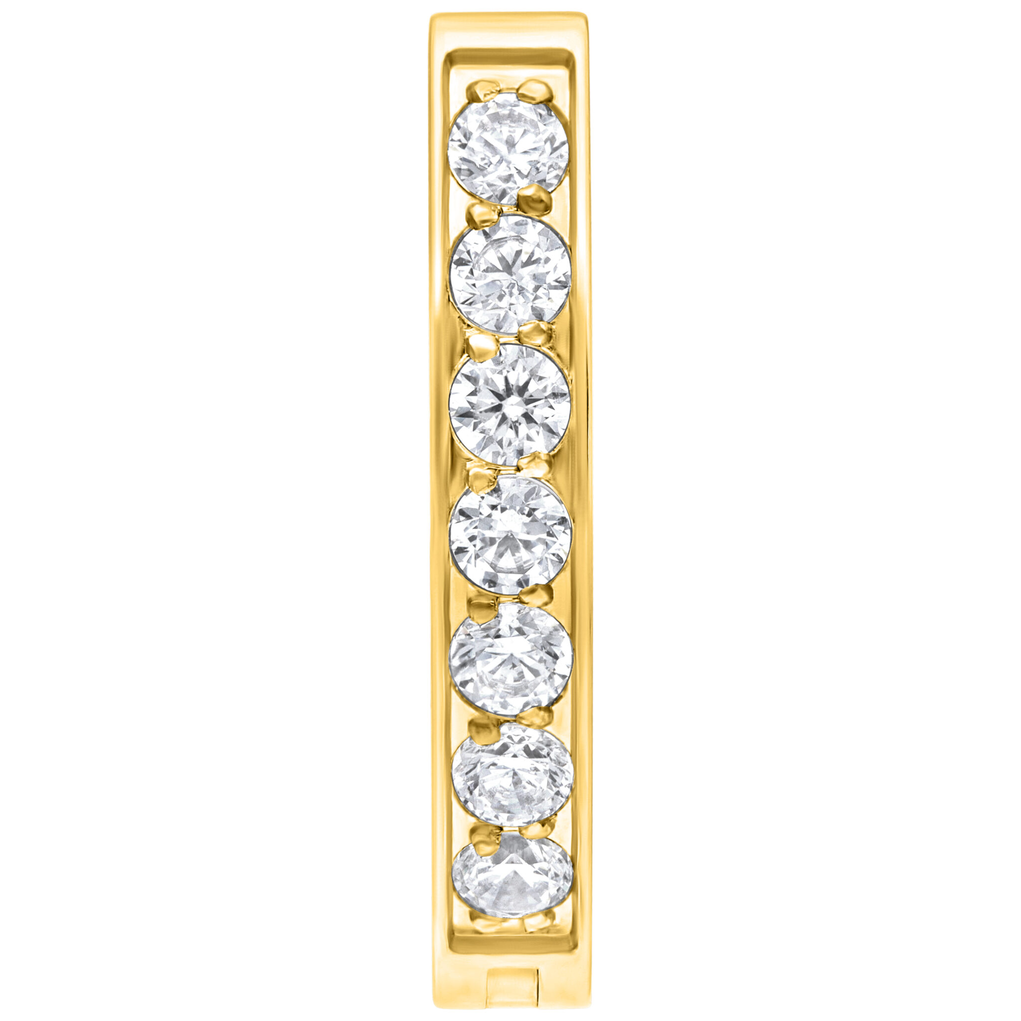 Titanium Gold Crystal Navel Clicker